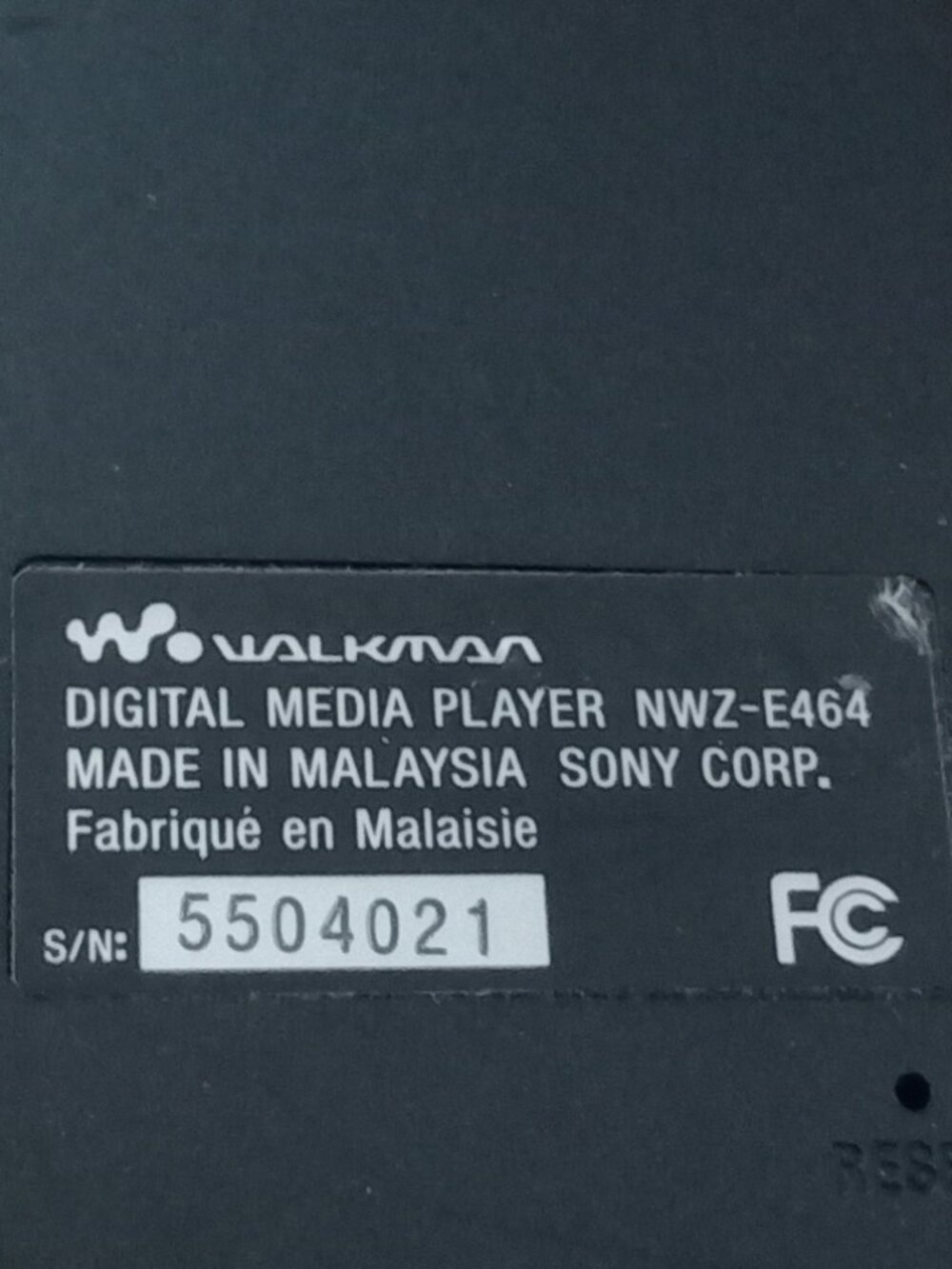 SONY Walkman MP3 - Picture 4 of 4